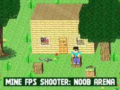 Žaidimas Mine FPS Shooter: Noob Arena