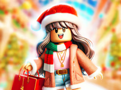 Žaidimas Jigsaw Puzzle: Roblox Christmas Mall