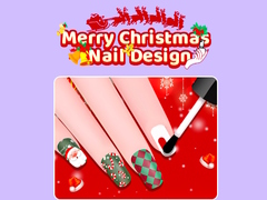 Žaidimas Merry Christmas Nail Design