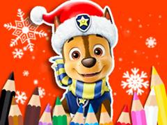 Žaidimas Coloring Book: PAW Patrol Christmas