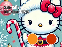 Žaidimas Hello Kitty Christmas Puzzle