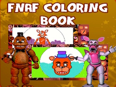 Žaidimas FNAF Coloring Book