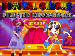 Žaidimas Digital Circus Find The Differences