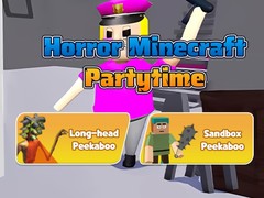 Žaidimas Horror Minecraft Partytime