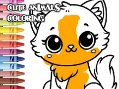 Žaidimas Cute Animals Coloring