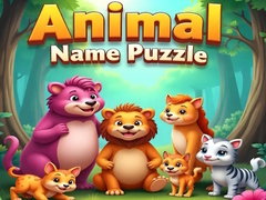 Žaidimas Animal Name Puzzle