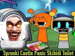 Žaidimas Sprunki Castle Panic Skibidi Toilet