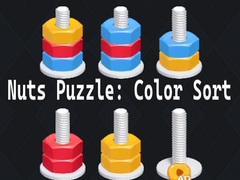 Žaidimas Nuts Puzzle: Color Sort