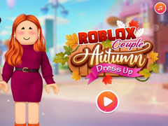 Žaidimas Roblox Couple Autumn Dress Up