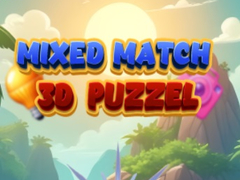 Žaidimas Mixed Match 3d Puzzle