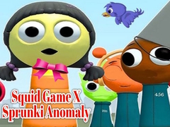 Žaidimas Squid Game X Sprunki Anomaly