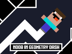 Žaidimas Noob in Geometry Dash