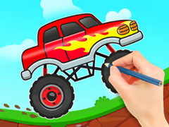 Žaidimas Coloring Book: Monster Truck