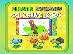 Žaidimas Plants vs Zombies Coloring