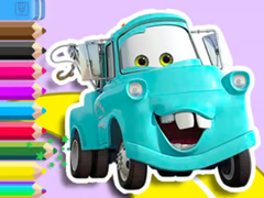 Žaidimas Coloring Book: Mater Cars