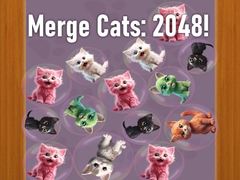 Žaidimas Merge Cats: 2048!