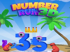 Žaidimas Number Run 3D 