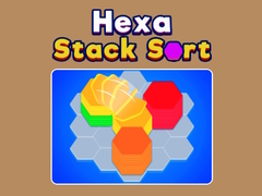 Žaidimas Hexa Stack Sort