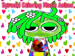 Žaidimas Sprunki Coloring Music Anime