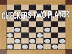 Žaidimas Checkers Two Player