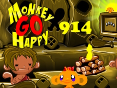 Žaidimas Monkey Go Happy Stage 914