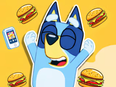 Žaidimas Jigsaw Puzzle: Burger Dog Bluey