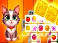 Žaidimas Cat Town Tile Match Puzzle