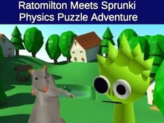 Žaidimas Rato Milton Meets Sprunki Physics Puzzle Adventure