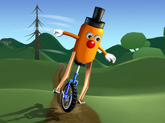 Žaidimas Unicycle Balance 3D