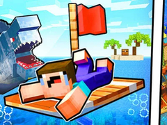 Žaidimas Noob Raft: Ocean Survival