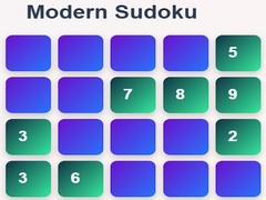 Žaidimas Modern Sudoku