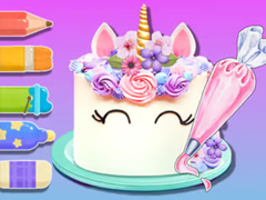 Žaidimas Coloring Book: Unicorn Cake