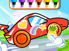 Žaidimas Coloring Book: Racing Car