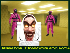 Žaidimas Skibidi Toilet in Squid Game Backrooms