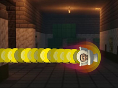 Žaidimas Skibidi Toilet Snake.io in Minecraft