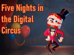 Žaidimas Five Nights in the Digital Circus