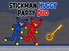 Žaidimas Stickman Huggy Party Duo