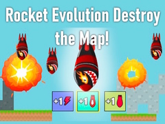 Žaidimas Rocket Evolution Destroy the Map!