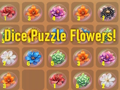 Žaidimas Dice Puzzle Flowers!