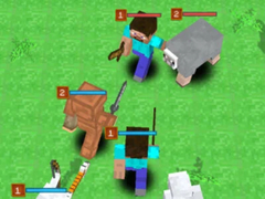 Žaidimas Minecraft: Create a Monster and Fight!