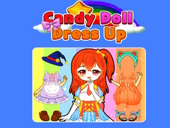 Žaidimas Candy Doll Dress Up 