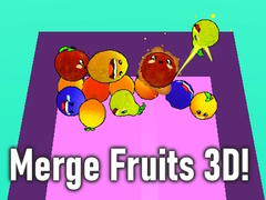 Žaidimas Merge Fruits 3D!