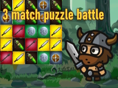 Žaidimas 3 match puzzle battle