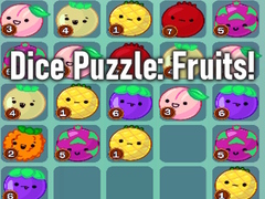 Žaidimas Dice Puzzle: Fruits!