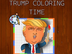 Žaidimas Trump Coloring Time