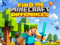 Žaidimas Find The Differences: Minecraft