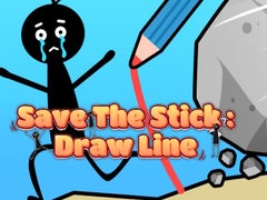 Žaidimas Save The Stick: Draw Line