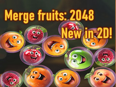 Žaidimas Merge fruits: 2048 New in 2D!