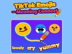 Žaidimas TikTok Emojis - Meaning Connect