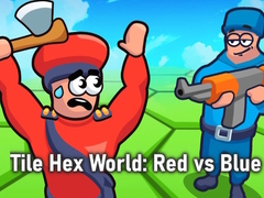 Žaidimas Tile Hex World: Red vs Blue